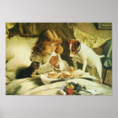 Saying Our Prayers, Suspense Charles Burton Barber Poster (Voorkant)