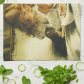 Saying Our Prayers, Suspense Charles Burton Barber Theedoek (Gevouwen)