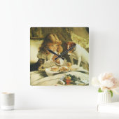 Saying Our Prayers, Suspense Charles Burton Barber Vierkante Klok (Huis)