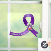 #SayNoToBeransa bewustzijnslint venster klampen Raamsticker (Huis)