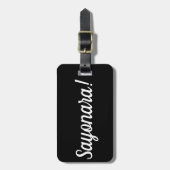 Sayonara Bagagelabel (Voorkant verticaal)