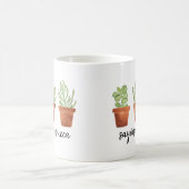 Sayonara Succa 3 Succulente Planten binnenshuis Koffiemok (Center)