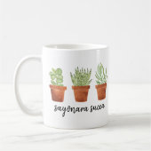 Sayonara Succa 3 Succulente Planten binnenshuis Koffiemok (Links)