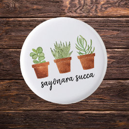 Sayonara Succa Succulent Ronde Button 3,2 Cm