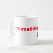 SaySomethinginWelsh Koffiemok (Voorkant links)