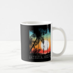 Sayulita Mexico Beach Palms Vakantie Surf Sundown Koffiemok