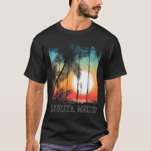 Sayulita Mexico Beach Palms Vakantie Surf Sundown T-shirt