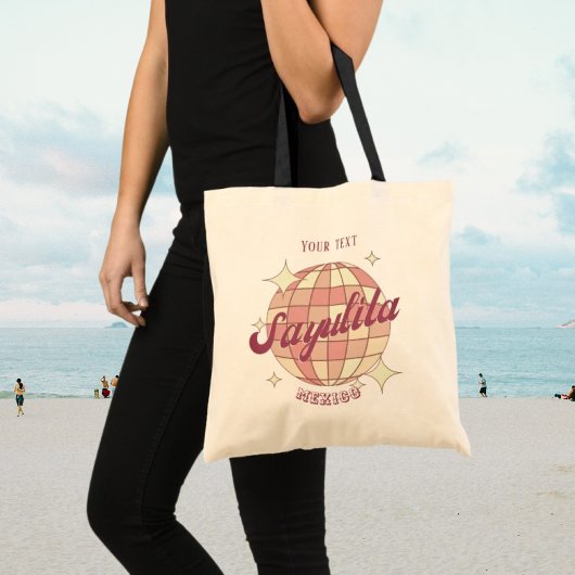 Sayulita Mexico Retro  partij souvenir Tote Bag