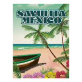 Sayulita Mexico strand poster (Voorkant)