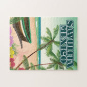 Sayulita Mexico strand poster Legpuzzel (Horizontaal)