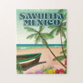 Sayulita Mexico strand poster Legpuzzel (Verticaal)