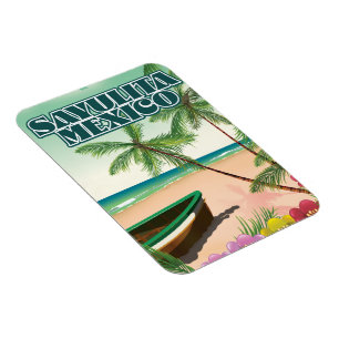Sayulita Mexico strand poster Magneet