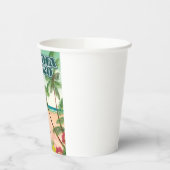 Sayulita Mexico strand poster Two-Tone Coffee Mok Papieren Bekers (Links)