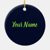 Sayulita Mexico Surfer  Wave Sunset Bigwave Keramisch Ornament (Achterkant)