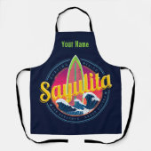 Sayulita Mexico Surfer  Wave Sunset Bigwave Schort (Voorkant)