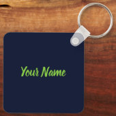 Sayulita Mexico Surfer  Wave Sunset Bigwave Sleutelhanger (Achterkant)