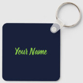 Sayulita Mexico Surfer  Wave Sunset Bigwave Sleutelhanger (Achterkant)