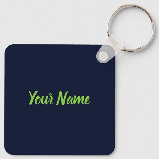 Sayulita Mexico Surfer  Wave Sunset Bigwave Sleutelhanger (Achterkant)