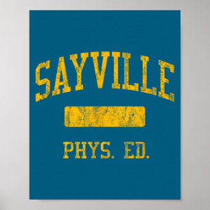 Sayville middelbare school hs west sayville ny lic poster
