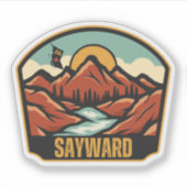 Sayward, Brits-Columbia Sticker (Voorkant)