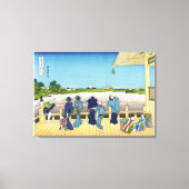 Sazai Hall of the Five Hundred Arhat Temple Canvas Afdruk (Voorkant)