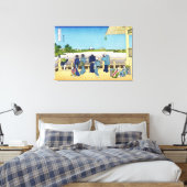 Sazai Hall of the Five Hundred Arhat Temple Canvas Afdruk (Insitu (Slaapkamer))