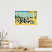 Sazai Hall Tempel van Vijfhonderd Rakan Hokusai Poster (Keuken)