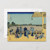 Sazai-zaal: ?Tempel van 500 Rakan (van Hokusai) Briefkaart (Voorkant / Achterkant)