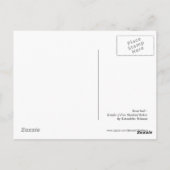 Sazai-zaal: ?Tempel van 500 Rakan (van Hokusai) Briefkaart (Achterkant)