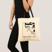 Sazzie Nan Sans bijen Tote Bag (Voorkant (product))