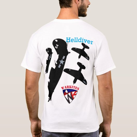 SB2C Helldiver -Shirt T-shirt (Achterkant)