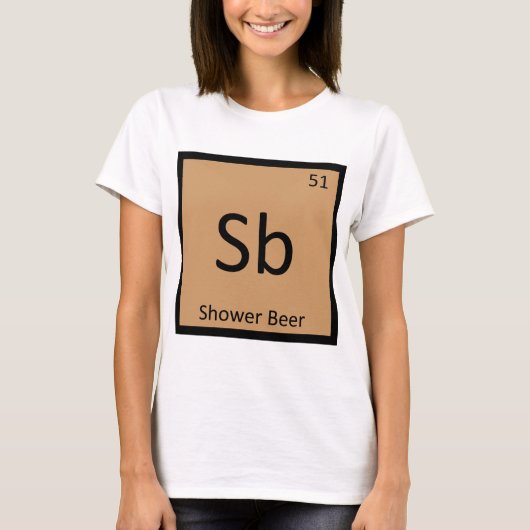 Sb - Douche Bier.png T-shirt (Voorkant)