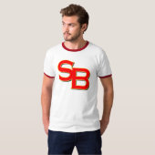 SB - San Bruno Letters T-shirt (Voorkant volledig)