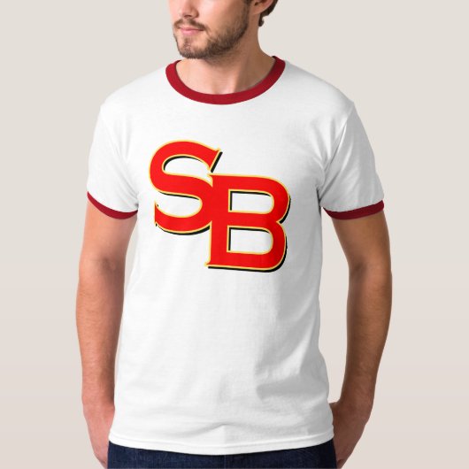 SB - San Bruno Letters T-shirt (Voorkant)