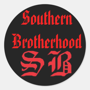 SB Sticker, SouthernBrotherhood Ronde Sticker