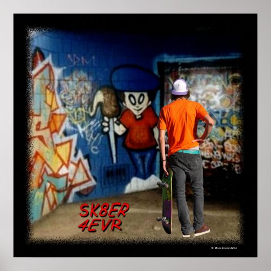 SBA105P.SK8ER 4EVR. POSTER (Voorkant)