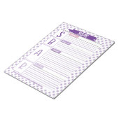 SBAR-Sjabloon voor studenten in de gezondheidszorg Notitieblok (Schuin)