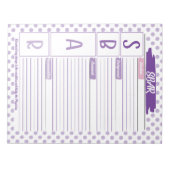 SBAR-Sjabloon voor studenten in de gezondheidszorg Notitieblok (Voorkant)