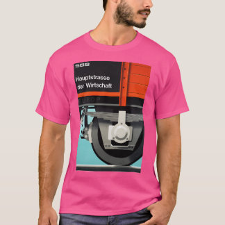 SBB Europ Train Railways Hoofdstraat van de Econom T-shirt