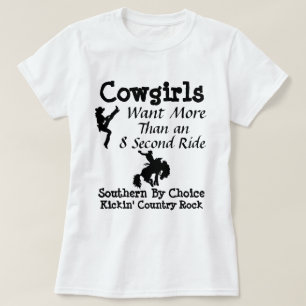 SBC Cowgirl Meer dan 8 seconden T-shirt