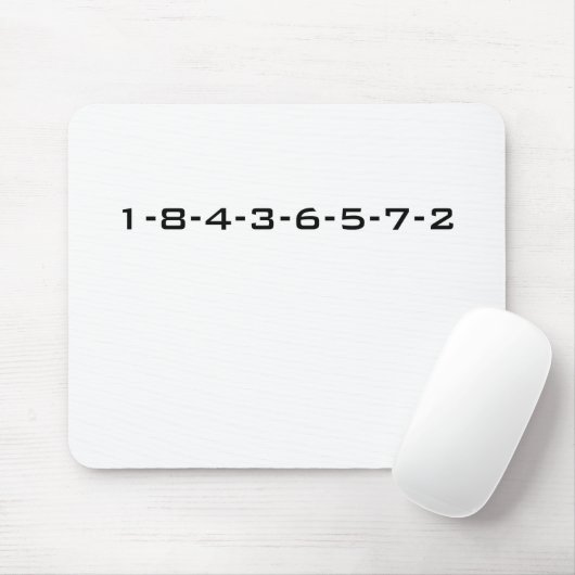 SBC-ontstekingsvolgorde Muismat (Met muis)