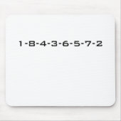 SBC-ontstekingsvolgorde Muismat (Voorkant)