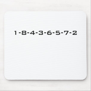 SBC-ontstekingsvolgorde Muismat