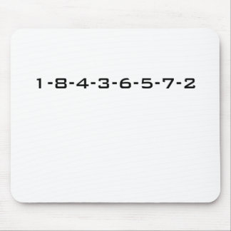 SBC-ontstekingsvolgorde Muismat