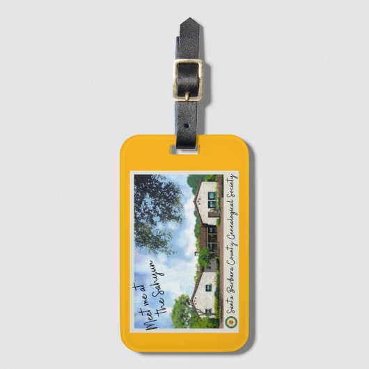 SBCGS-Bagagelabel Bagagelabel (Voorkant (verticaal))