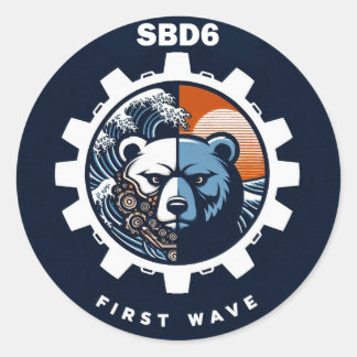 SBD6-Beer Ronde Sticker