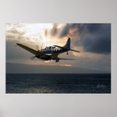 SBD-5 Ononderbroken over de Stille Oceaan Poster (Voorkant)