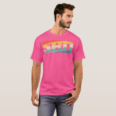 Sbd Squat Bank Deadlift Powerlifting T-shirt (Voorkant volledig)