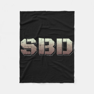 Sbd Squat Bench Deadlift Powerlifting Fleece Deken