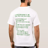 SBHS Track T-shirt (Achterkant)